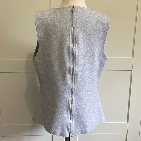 J.Crew Structured V-Neck Shell - Picture 2 of 7